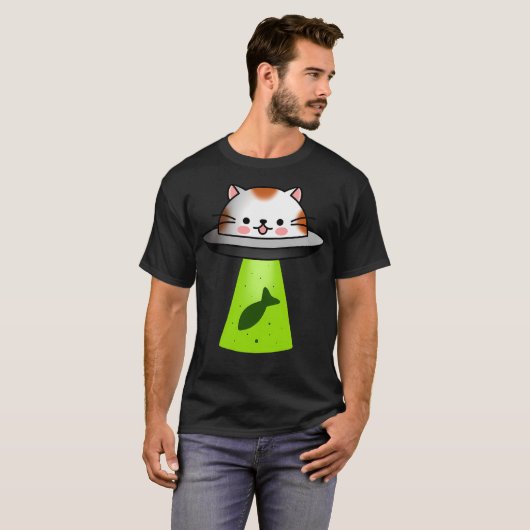 Ufo Kitty Tシャツ (正面フル)