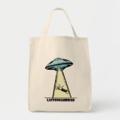 Ufo, Lastenfahrrad, Lastenrad, Cargobike, Aliens トートバッグ (正面)