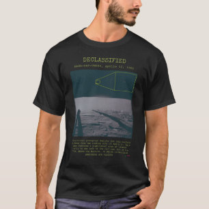 UFO - NASA公認UAP VM004、12号、アポロ計画1969年 Tシャツ