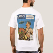 UFO OD HUMAN メンズ ベーシック Tシャツ (裏面)