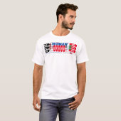 UFO OD HUMAN メンズ ベーシック Tシャツ (正面フル)
