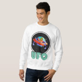 ufo on宇宙 スウェットシャツ (正面フル)