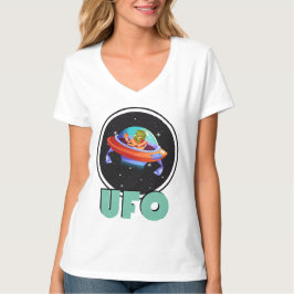 ufo on宇宙 tシャツ