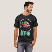 ufo on宇宙 tシャツ (正面フル)