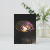 UFO Over Powerlinesはがき ポストカード (スタンド正面)