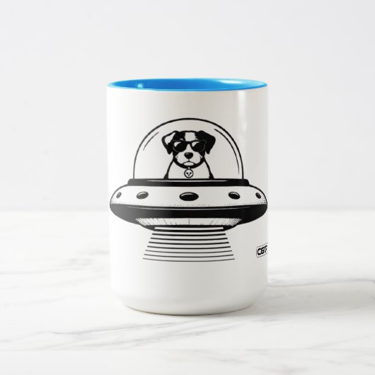 UFO PETS ツートーンマグカップ (中央)