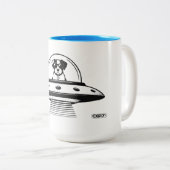 UFO PETS ツートーンマグカップ (正面右)