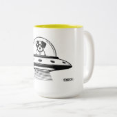 UFO PETS ツートーンマグカップ (正面右)
