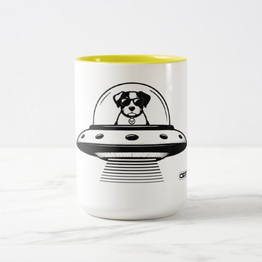 UFO PETS ツートーンマグカップ (中央)