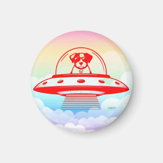 UFO PETS マグネット (正面)