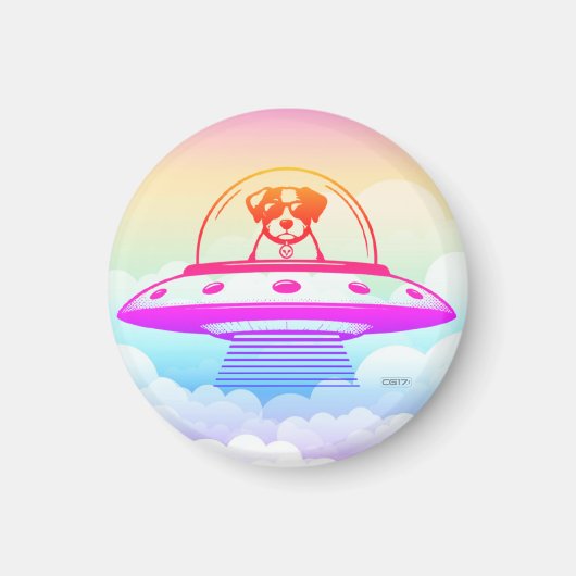 UFO PETS マグネット (正面)