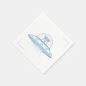 UFO PETS - Baby Shower - スタンダードカクテルナプキン (角)
