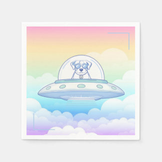 UFO PETS - Baby Shower - スタンダードカクテルナプキン