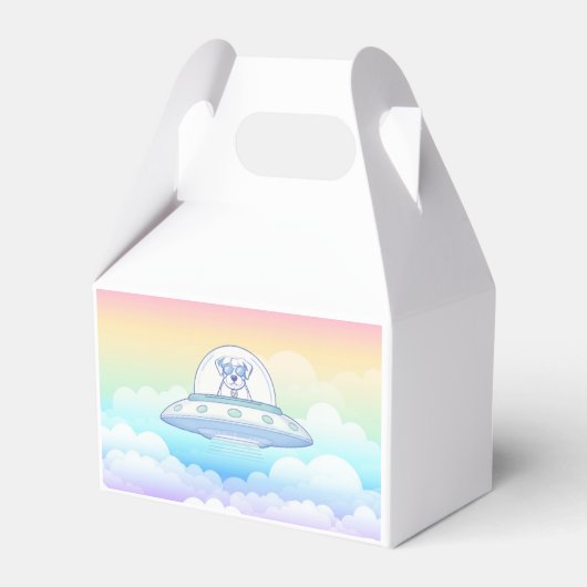 UFO PETS - Baby Shower - フェイバーボックス (正面サイド)
