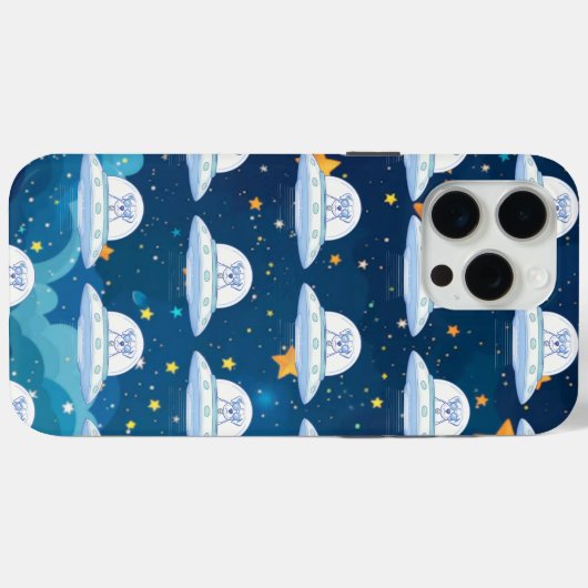 UFO PETS Case-Mate iPhoneケース (裏面 (横))