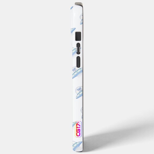 UFO PETS Case-Mate iPhoneケース (裏面 / 左)