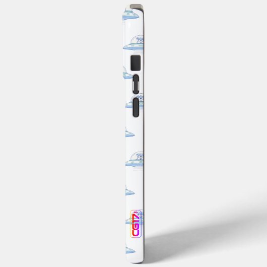 UFO PETS Case-Mate iPhoneケース (裏面 / 左)