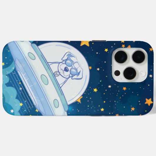 UFO PETS Case-Mate iPhoneケース (裏面 (横))