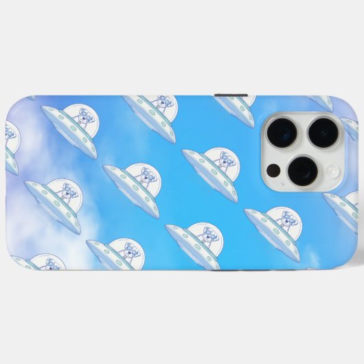 UFO PETS Case-Mate iPhoneケース (裏面 (横))