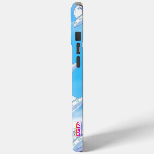 UFO PETS Case-Mate iPhoneケース (裏面 / 左)