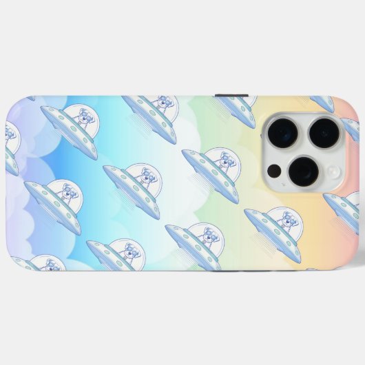 UFO PETS Case-Mate iPhoneケース (裏面 (横))