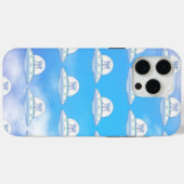 UFO PETS Case-Mate iPhoneケース (裏面 (横))