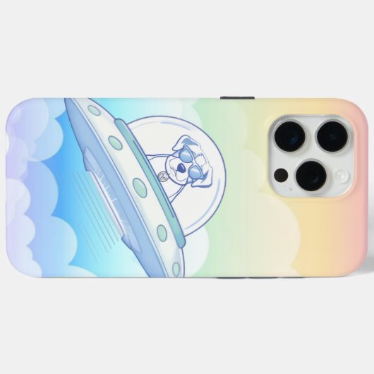UFO PETS Case-Mate iPhoneケース (裏面 (横))