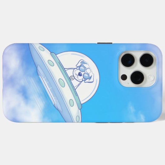 UFO PETS Case-Mate iPhoneケース (裏面 (横))