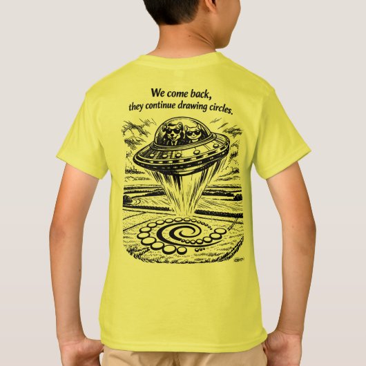 Ufo Pets Tシャツ (裏面)
