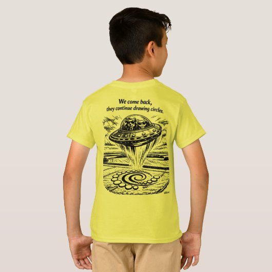 Ufo Pets Tシャツ (裏面フル)