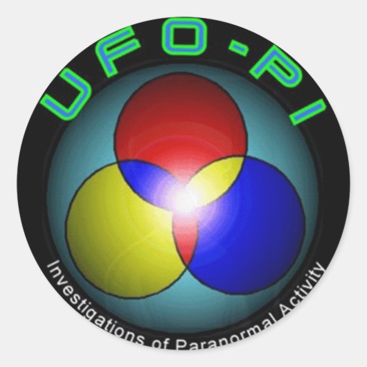 UFO-PI Triadロゴシール ラウンドシール (正面)