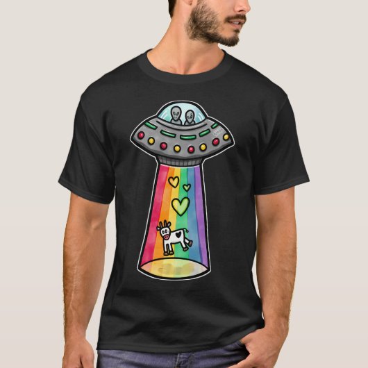 Ufo Rainbow Tシャツ (正面)