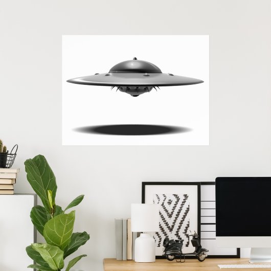 UFO Salamander Poster ポスター (ホームオフィス)