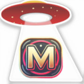 UFO Sticker シール (正面)