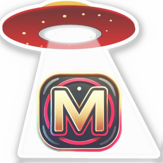 UFO Sticker シール (正面)