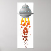 UFO Taking Off Poster ポスター (正面)