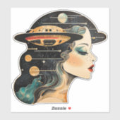 UFO UAPの夢 シール (シート)