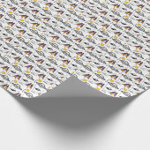 UFO UAPエイリアン奪取 ラッピングペーパー (角)