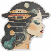UFO UAP ドリーム シール (正面)