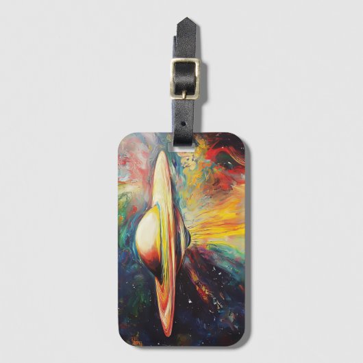 UFO UAP ラゲッジタグ (正面縦)