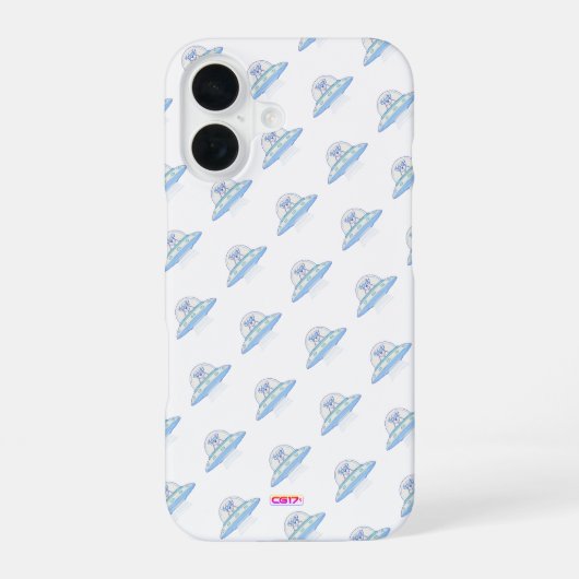 Ufodog logo3 45g iPhone 16ケース (裏面)