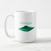 Ufologistのマグ コーヒーマグカップ (左)