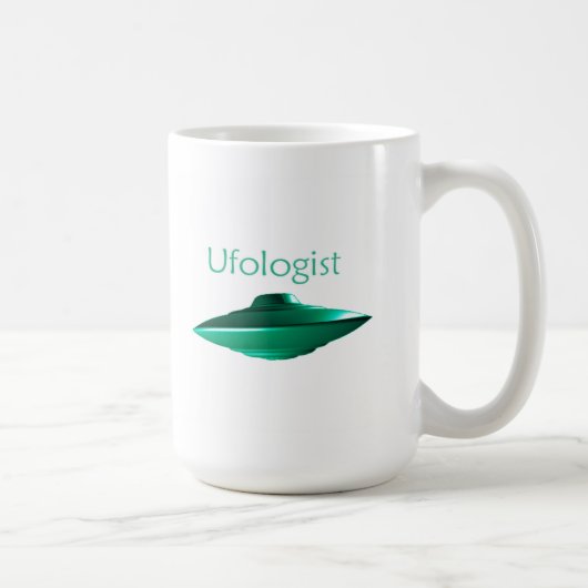 Ufologistのマグ コーヒーマグカップ (右)