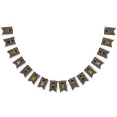 UFOlogistパーティー、誕生日 バンティングフラッグ (全)