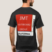 UFOOD。ベーシックダークTシャツ Tシャツ (裏面)