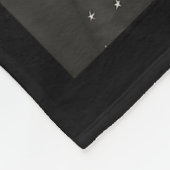 Ufosおもしろいエイリアンでトランプビッグフット自撮風変わり影 フリースブランケット (角)