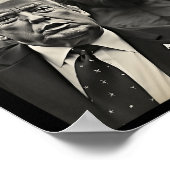 Ufosおもしろいエイリアンでトランプビッグフット自撮風変わり影 ポスター (角)