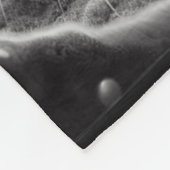 Ufosおもしろいエイリアン猫の自撮り男 フリースブランケット (角)