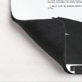 UFOsに関する1963年のケネディのメモ マウスパッド (コーナー)