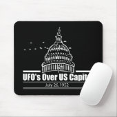 UFOs Over US Capitol 1952マウスパッド マウスパッド (マウス)